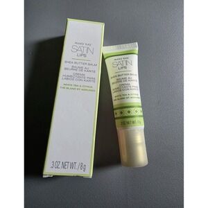 Mary Kay Satin Lips Shea Butter Balm White Tea & Citrus .3 oz 8g Lip Treatment